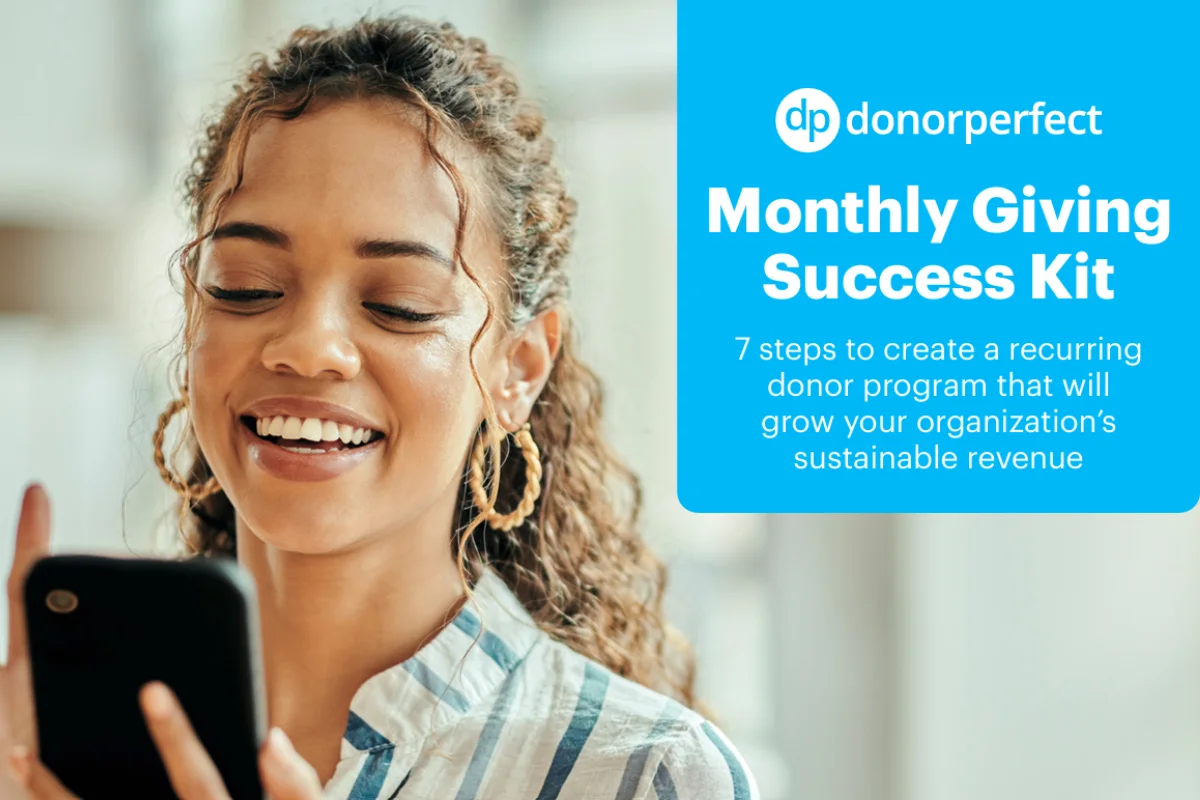 Monthly Giving Success Kit by DonorPerfect